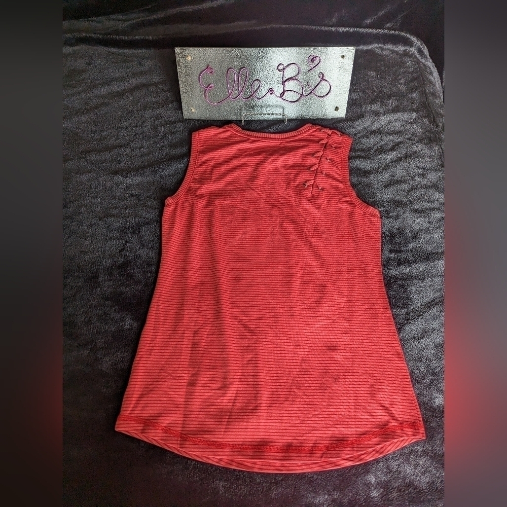 EUC Antigua Red Corset Lace Hammer Strength Tank XS - Picture 4 of 4